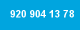 920 904 13 78